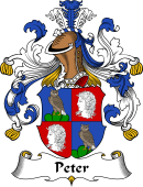 German Wappen Coat of Arms for Peter