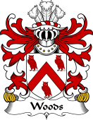 Welsh Coat of Arms for Woods (of Tal-y-llyn, Anglesey)