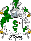 Irish Coat of Arms for O'Dane
