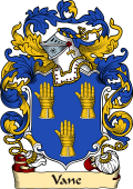 English or Welsh Family Coat of Arms (v.23) for Vane (1574)