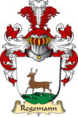 v.23 Coat of Family Arms from Germany for Regemann