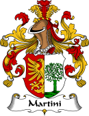 German Wappen Coat of Arms for Martini