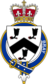 British Garter Coat of Arms for Bray (England)