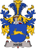 Danish Coat of Arms for Hase