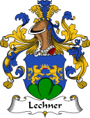 German Wappen Coat of Arms for Lechner