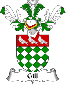 Coat of Arms from Scotland for Gill