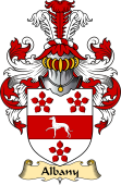 English Coat of Arms (v.23) for the family Albany