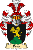 v.23 Coat of Family Arms from Germany for Preu