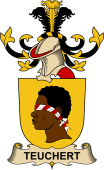Republic of Austria Coat of Arms for Teuchert