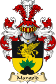 v.23 Coat of Family Arms from Germany for Mangold