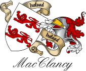 Sept (Clan) Coat of Arms from Ireland for MacClancy