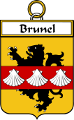 French Coat of Arms Badge for Brunel