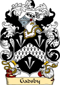 English or Welsh Family Coat of Arms (v.23) for Gadsby (Ref Berry)