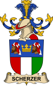 Republic of Austria Coat of Arms for Scherzer