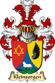 v.23 Coat of Family Arms from Germany for Kleinsorgen