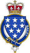 Families of Britain Coat of Arms Badge for: Bailey (Ireland and Scotland)