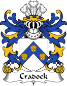 Welsh Coat of Arms for Cradock (of Newton, Pembrokeshire)