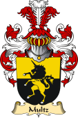 v.23 Coat of Family Arms from Germany for Multz