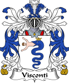 Italian Coat of Arms for Visconti