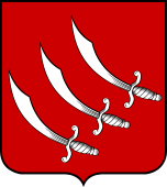 French Family Shield for Landais