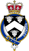 British Garter Coat of Arms for Buckley (England)