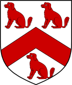 Irish Family Shield for Hamlin (Hamlinstown, Meath)