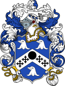 English or Welsh Coat of Arms for Nash (Warwickshire and Oxfordshire)