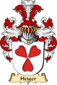 v.23 Coat of Family Arms from Germany for Heiger