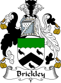 English Coat of Arms for the family Brickley
