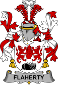 Irish Coat of Arms for Flaherty or O'Flaherty