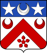 French Family Shield for Fornier or Fournier