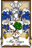 Scottish Coat of Arms Bookplate for MacGregor