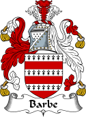English Coat of Arms for Barbe