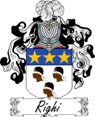 Araldica Italiana Coat of arms used by the Italian family Righi