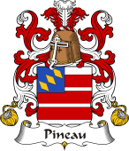 Coat of Arms from France for Pineau or Pinault