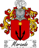Araldica Italiana Coat of arms used by the Italian family Morando
