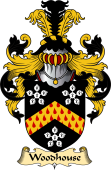 English Coat of Arms (v.23) for the family Woodhouse