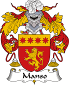 Spanish Coat of Arms for Manso