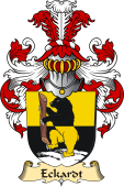 v.23 Coat of Family Arms from Germany for Eckardt