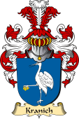 v.23 Coat of Family Arms from Germany for Kranich