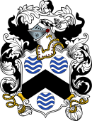 English or Welsh Coat of Arms for Sykes (Ref Berry)