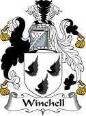 English Coat of Arms for the family Winchell