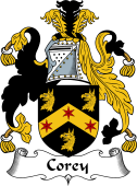 English Coat of Arms for Corey