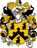 English or Welsh Coat of Arms for Bickley (Chidall, Sussex)