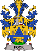 Swedish Coat of Arms for Fock