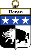 Irish Badge for Doran or O'Doran