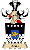 Republic of Austria Coat of Arms for Löwe (d'Eysenach)