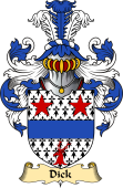 Scottish Family Coat of Arms (v.23) for Dick