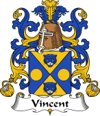 Coat of Arms from France for Vincent