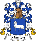 Coat of Arms from France for Mouton